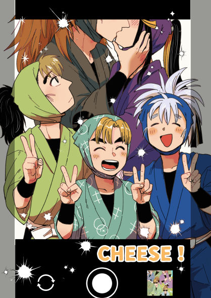 5/5忍FES新刊おしらせ
体育下級生とこへ滝の話です。きんごうしろうしろ!な話と慣れすぎている下級生な話。 