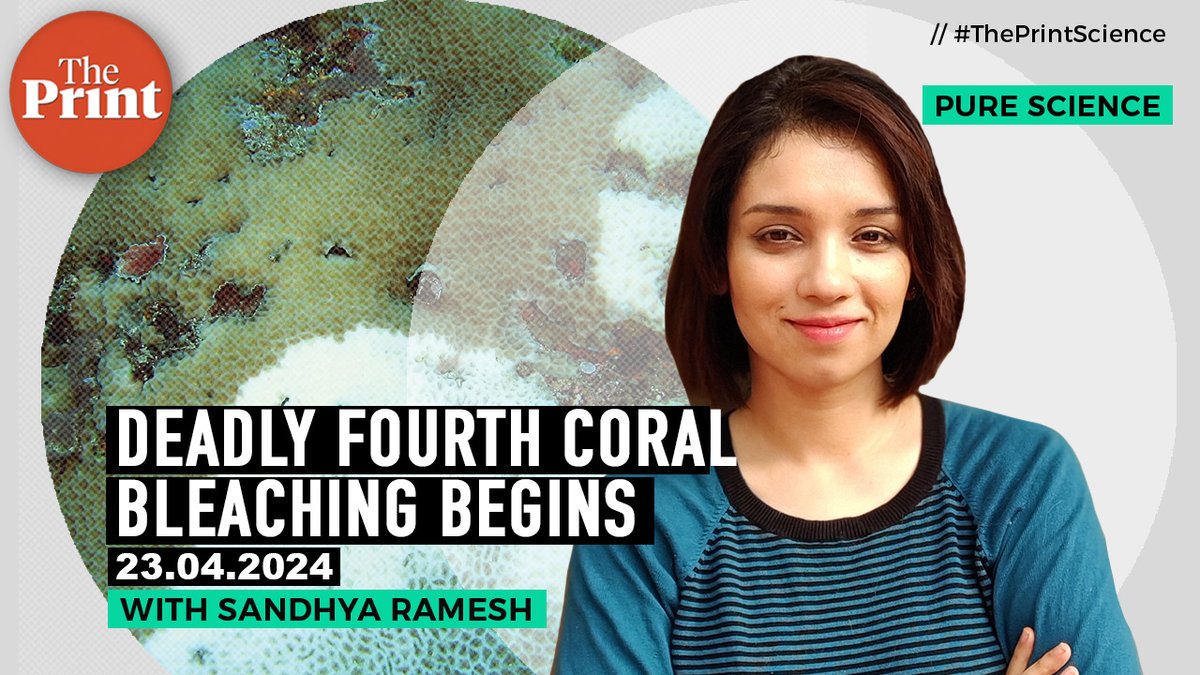 Scientists have declared that the largest and the most deadly mass coral bleaching event has begun, and is global in scale. Sandhya Ramesh @sandygrains explains why is the news is of great concern to scientists, in ThePrint #PureScience:

youtu.be/aNkl3xNh294