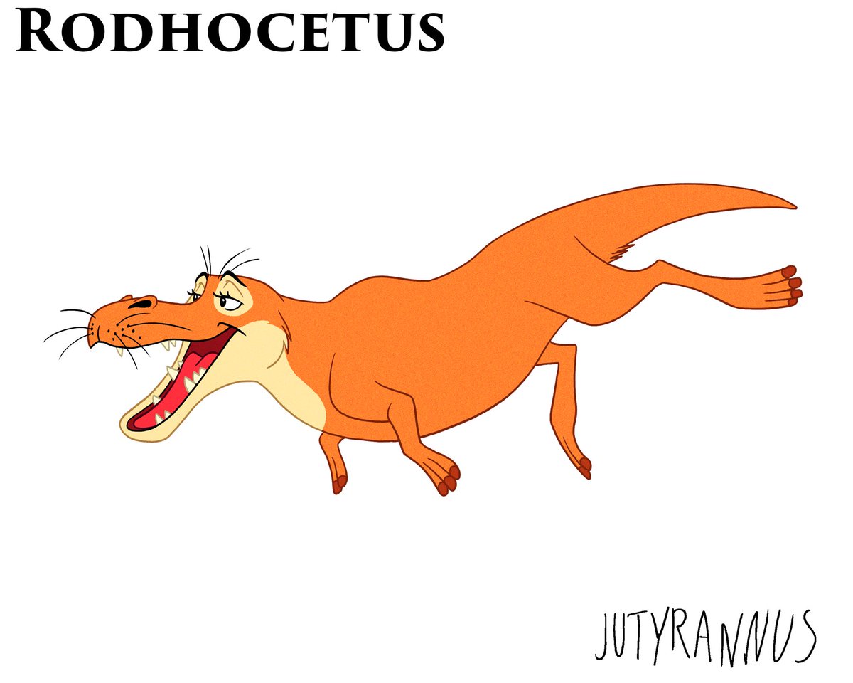 PALEOARTE
The Dinosaur Animated Series
Rodhocetus
🖌️Jutyrannus