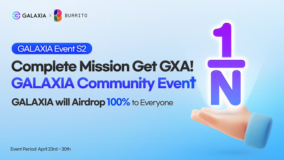 GALAXIA(GXA) tweet media