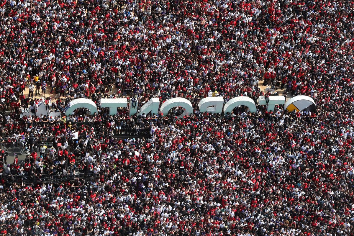 Toronto after a Canadian sinks LeBron at the buzzer and O.G. Anunoby beats Joel Embiid in an epic comeback on the same night: