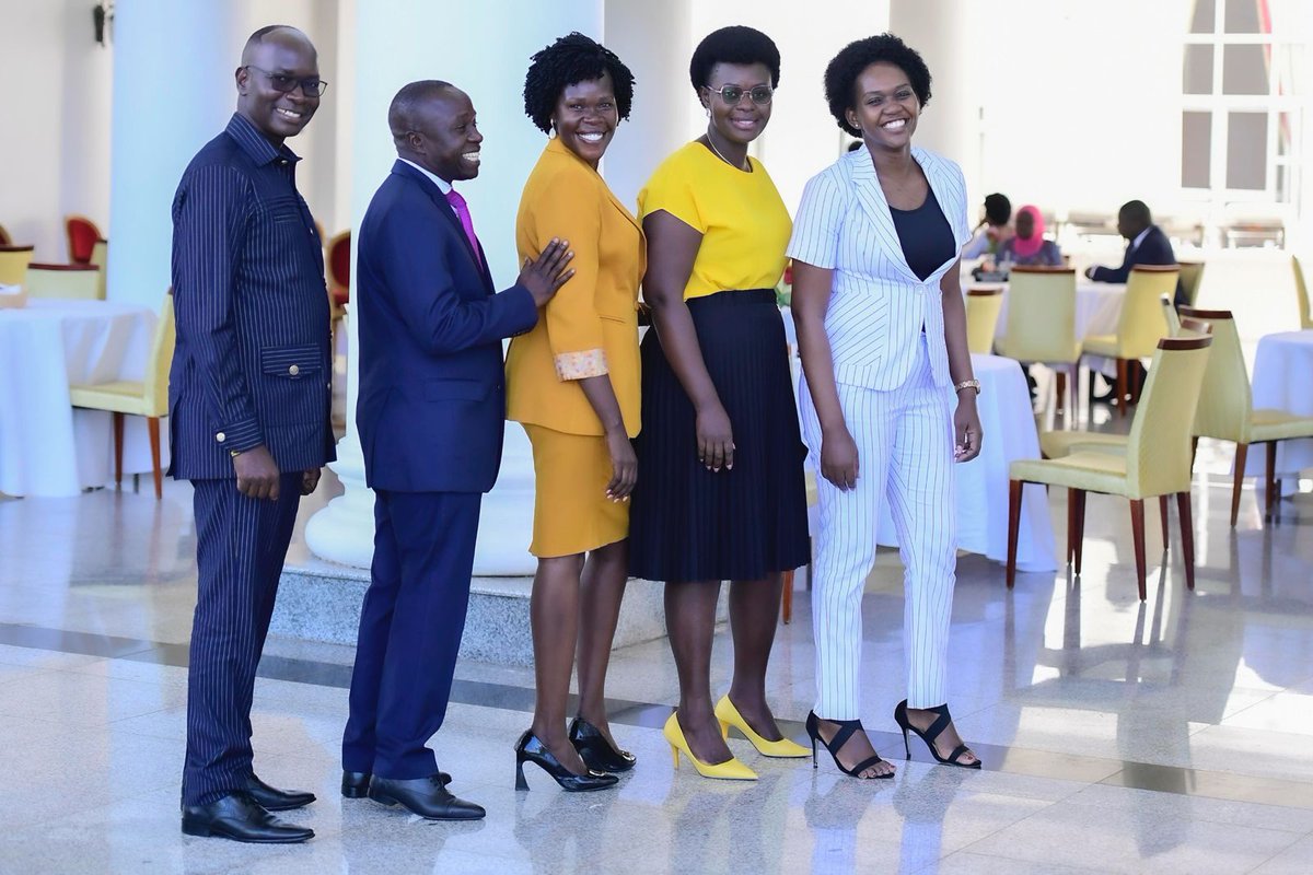 African proverb; when a child knows how to wash his/her hands well, the child eats with elders. Thank you, @KagutaMuseveni, for appointing us at the table of elders (cabinet). we promise to work hard & smart so as to pave the way for the next generation of youth.