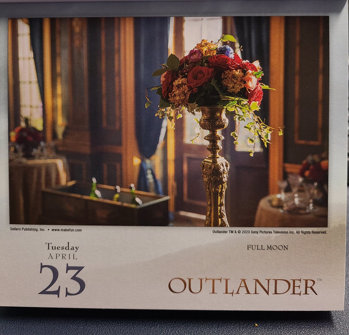 #dailycalendar April 23rd 2024 #2024OutlanderCalendar #Outlander instagram.com/p/C6F1lZxMMMq/…