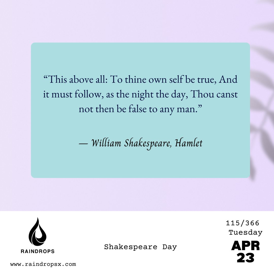 Shakespear Day #CreatorEconomy #CreatorsCollective #web3 #web3community #creatorscommunity  #shakespearday