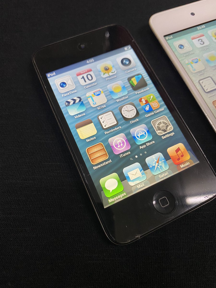helloyoyeahh's tweet photo. 🏝iPod touch gen4 (สีดำ32gb) ❕(สีขาว8gb)
ซ้าย 850 / ขวา 450 b. -
รายละเอียด
ต่อด้านล่าง
#ipod #ipodtouch #ipodtouch4 #ไอพอด #ไอพอดทัช4 #ขายไอพอด #ipodsecond #ไอพอดทัช4 #ไอพอดทัช4ที่มีเกมส์เล่น #ไอพอดทัช4เล่นสปอติฟายได้ https://t.co/iCZVOLoJfS