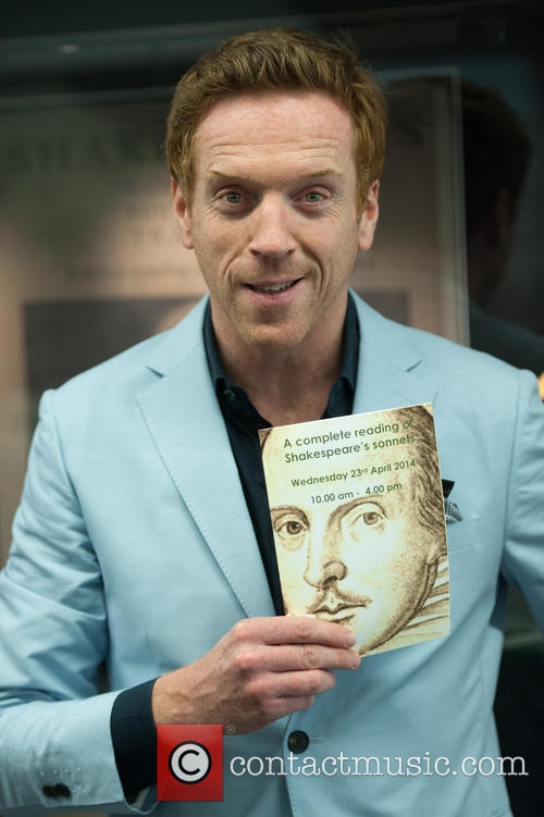 FanFunDamian's tweet photo. Happy Birthday, Shakespeare! Did you know that Damian Lewis kicked off #ShakespeareDay celebrations reading the great man's first 5 sonnets 10 years ago? Join the party here! https://t.co/9j1dFuPB30 #DamianLewis #Shakespeare #ShakespeareSonnets #GuildhallLibrary https://t.co/ZHcMyLN4zx
