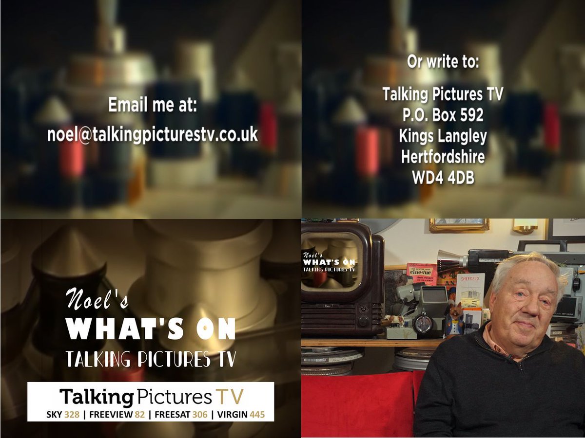 #NoelCroninBEM founder of #TalkingPicturesTV tells us of the shows and films not to miss during the second half of April! NOEL'S WHAT'S ON TALKING PICTURES TV at 7:50am #TPTVsubtitles