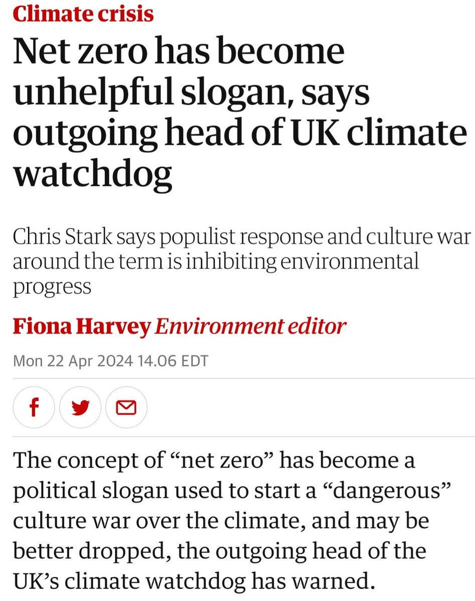 Not just an unhelpful slogan, but a failed policy framework which sought to remake climate change in the image of the technocratic co-ordinating caste, offering nothing for the working class, thus making it an easy target for the right.