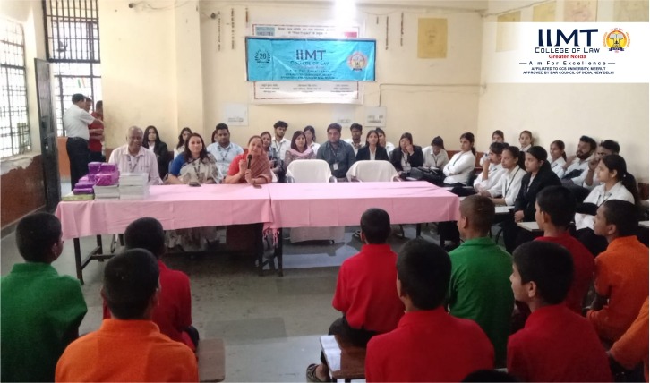 IIMT College of Law students, along with an Additional District Judge and the Secretary of DLSA, visited the Government Observation Home in Noida to interact with the inmates.

.
Call Us: 9520886860
.
#IIMTNoida #IIMTIndia #IIMTGreaterNoida #IIMTDelhiNCR
#CommunityOutreach