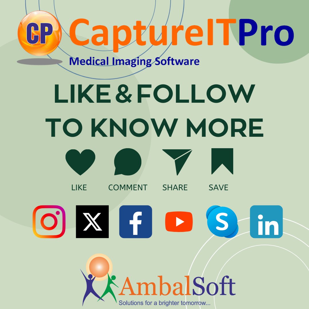 Completely customizable endoscopy software #CaptureITPro ! #endoscopy #healthcare #medical #health #medico #software #medicalsoftware #doctors #gastroenterology #laproscopy #entsurgeries #endoscope #medicalequipment #scope #image #customizable #customizablesoftware #ambalsoft