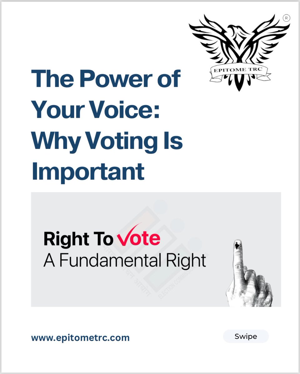 Every voice matters! Celebrating the fundamental right to vote in India 🇮🇳 Let's uphold democracy and make our voices heard.
 #righttovote #indiandemocracy #everyvotecounts 🗳️