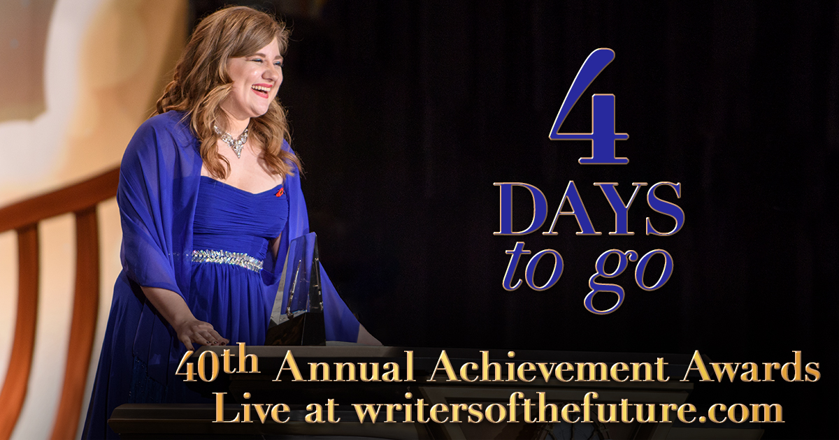 🌟 Join us live for a night of inspiration! Don’t miss the 40th Annual #LRonHubbard Achievement Awards, streaming directly to you on April 25, 2024, at 7 PM PST. Witness the future of creativity at WritersoftheFuture.com 🌟

#WOTF40 #WritersOfTheFuture #IllustratorsOfTheFuture