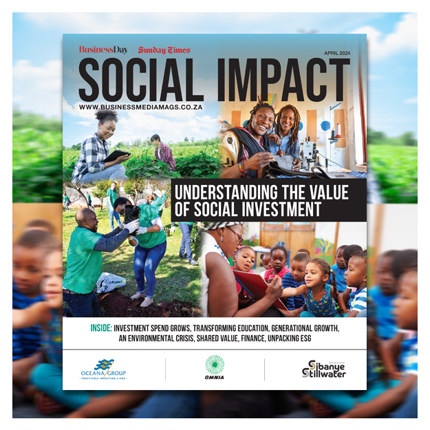 Social Impact (previously know as CSI) April Edition has just been released and is FREE online!

We hope you enjoy the read and that it will help you make more of a social impact, whether it is through your company or personally.

businessmediamags.co.za/business/csi-s…