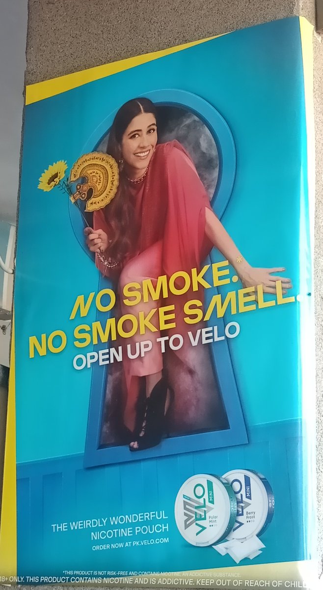 'No smoke,  no SMELL.
OPEN UP to Velo
The WEIRDLY WONDERFUL nicotine pouch'
Granted, the message gets across directly. Too DIRECTLY. But where's the creative copywriting? Looks like these words were picked right out of the brief!
RIP #copywriting #copywritersunite