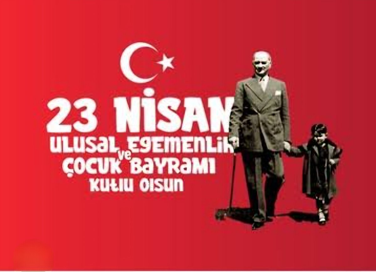 #Günaydın X Canlar 

Bugün herkes geri çekilsin 
Gün çocukların günüdür bu gün onlara ulu önder Mustafa Kemal Atatürk ün armağanıdır 

23 Nisan Ulusal egemenlik çocuk bayramı tüm dünya çocuklarına kutlu olsun 
#Salı #23NisanUlusalEgemenlik
#23NisanÇocukBayramı