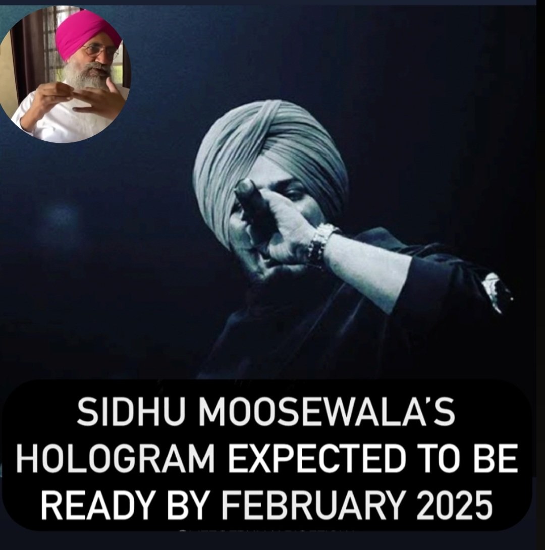 Hologram of Legendary ' Sidhu Moosewala' is expected to be ready by early next year Feb 2025 Source : his uncle (tayaji) mentioned during recent interview #SidhuMoosewala #justiceforsidhumoosewala