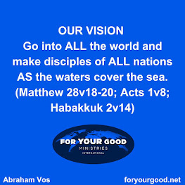 We go because Jesus loves every single soul.. Let's 'GO' and make disciples of all nations church..
#DailyDevotional #DailyDevotions #DailyWord #ForYourGood