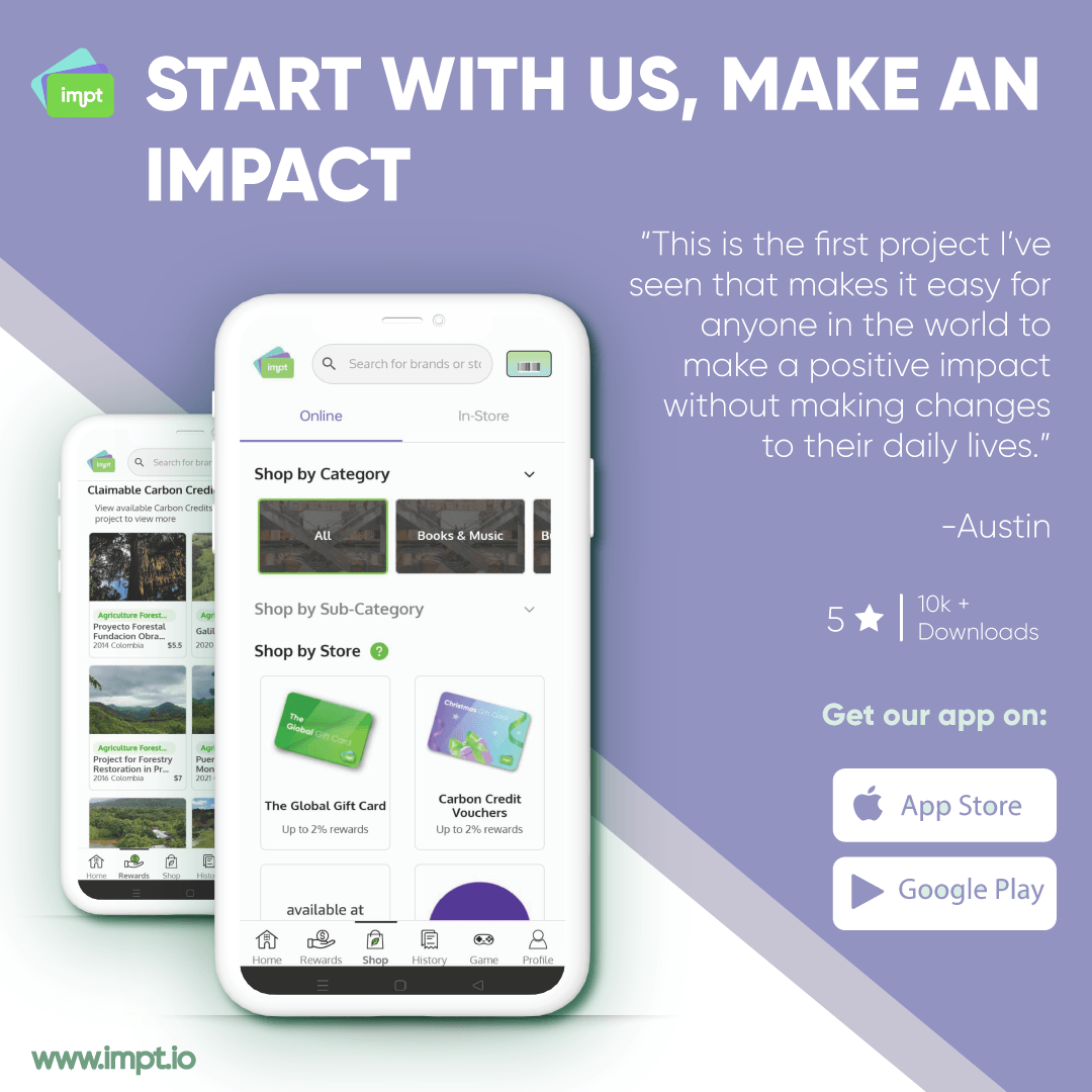 IMPT_token's tweet photo. Embark on the Impactful Journey with IMPT! Listen to what our users are raving about our planet-saving initiatives. Join us in shaping a greener tomorrow. #Sustainability #IMPT #StartWithUs
Explore more: https://t.co/naTePlVO6Y
Download: https://t.co/Q9yFpmShaJ https://t.co/NP1VPJ7AV0
