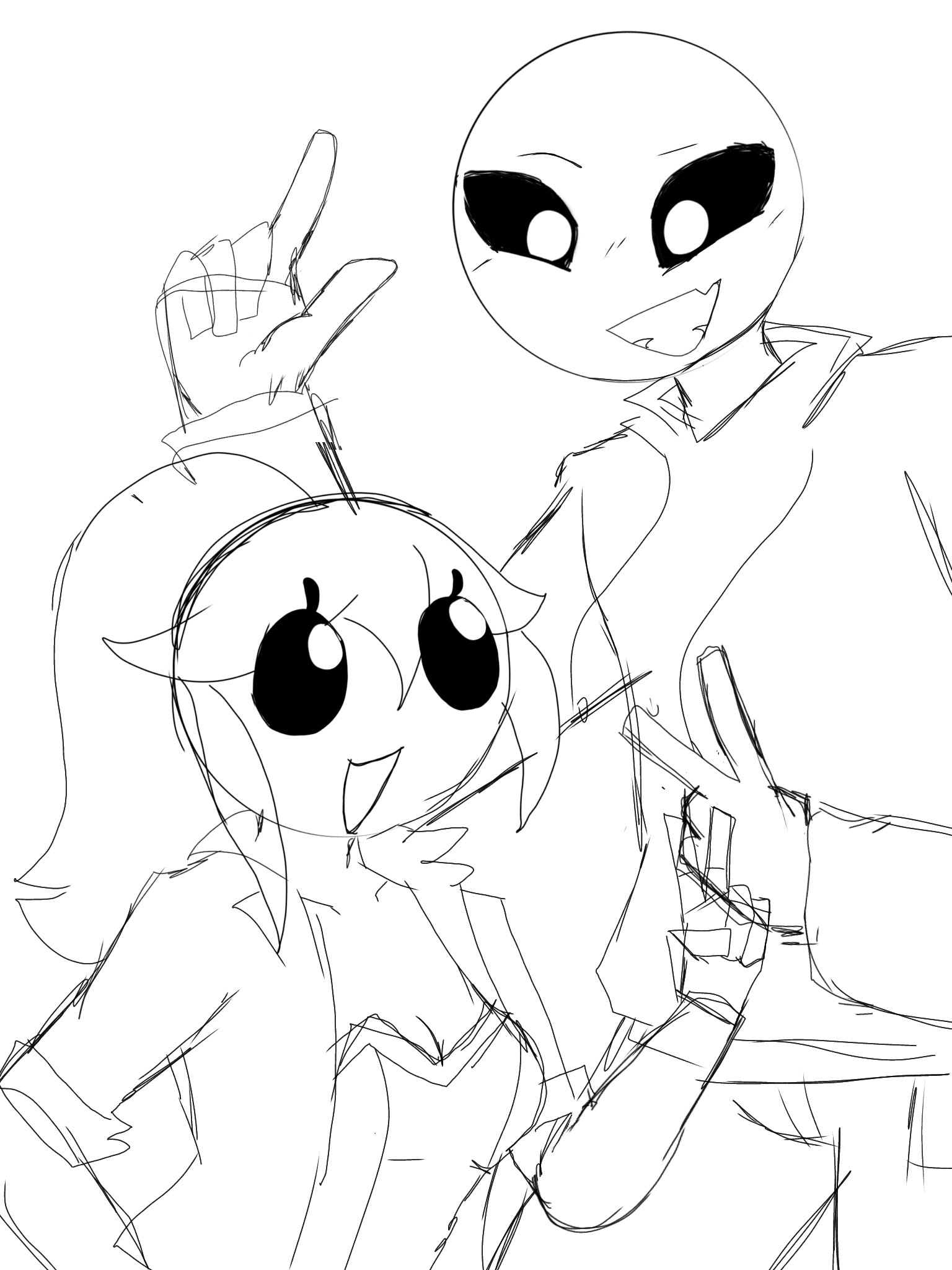 ✨La Shine ✨ on X: Easy and... Easy? (WIP) I wanted to draw Easys version  of Dexxa since I think its very pretty, so I decided to do it with my  version