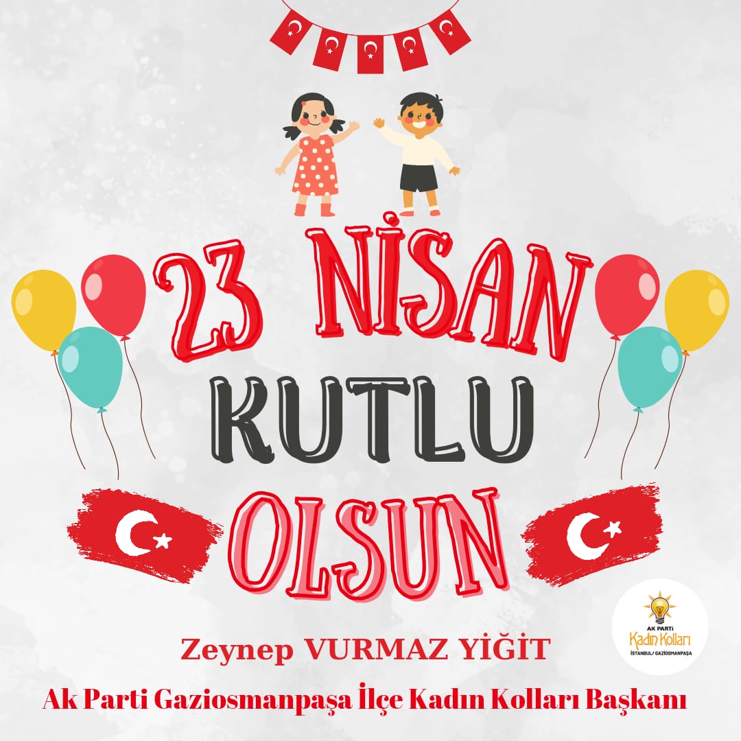 Türkiye Büyük Millet Meclisi’mizin kuruluşunun 104. yılı ve #23Nisan Ulusal Egemenlik ve Çocuk Bayramı kutlu olsun. Milli mücadelemizin kahramanları Gazi Mustafa Kemal Atatürk ve silah arkadaşlarını saygıyla yad ediyor, şehitlerimizi rahmetle anıyorum🇹🇷🇹🇷🇹🇷