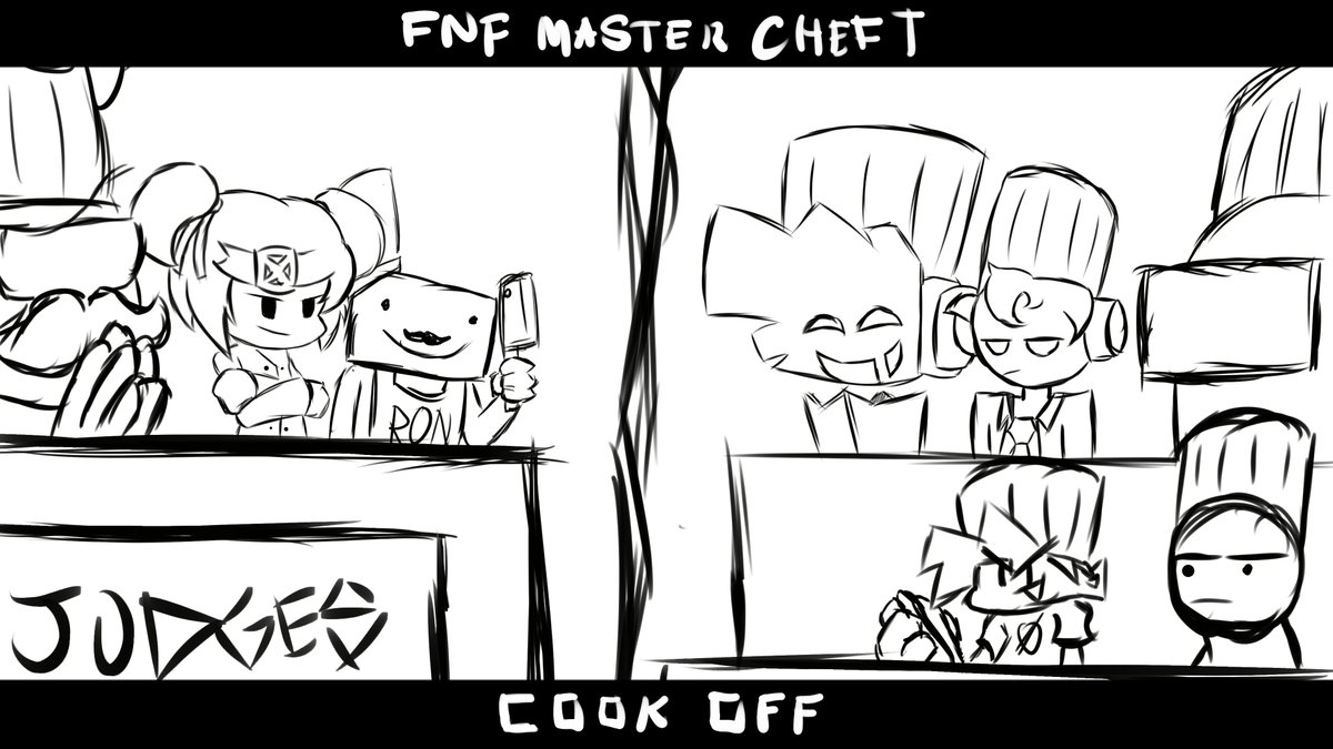 BOLTTHELEGEND's tweet photo. FNF MASTER CHEFT CONCEPT XD
#fridaynightfunkin #FnfDDTO #FnfTroubleshootin #Fnfvsbob #Fnfvsimposter #Fnfvoid https://t.co/33z9ygT2iH