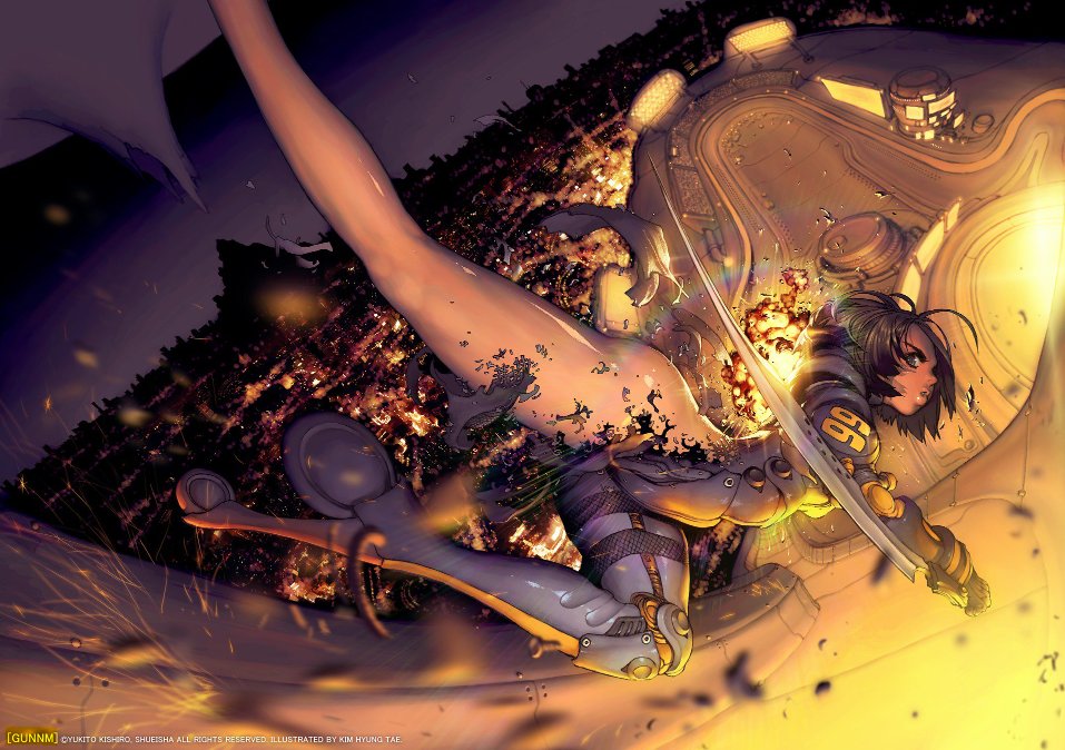 ShiftUpWorld's tweet image. ✦【#StellarWeek :INSPIRATIONS】✦

Kim Hyung-Tae core inspiration for #StellarBlade was the cyberpunk series Battle Angel Alita also known as GUNNM, described it as &quot;the best manga of my life&quot;

He created a fantastic artwork as a tribute, infused with his style ✨