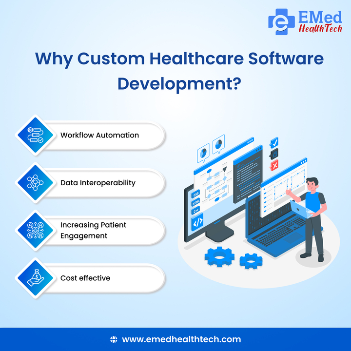 custom healthcare software development:Tailored solutions for better patient care,streamlined operations, and enhanced efficiency.Elevate your healthcare services with personalized technology!

emedhealthtech.com

#customhealthcare #healthcare #customsoftware #emedhealthtech