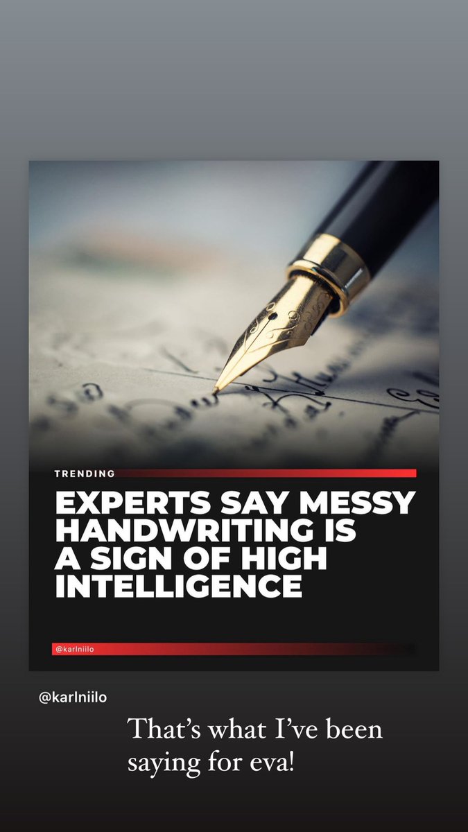 That’s what I’ve been saying