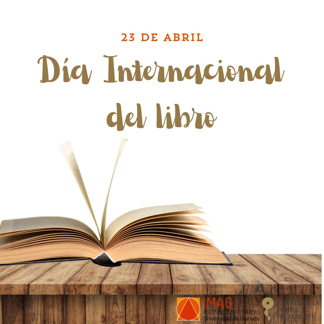 🥳¡Feliz día Internacional del libro! #DiaDelLibro #23DeAbril 

📖¡Las lecturas divulgativas sobre matemáticas son nuestro hobby favorito! 😄

Os dejamos aquí algunas recomendaciones ⤵️