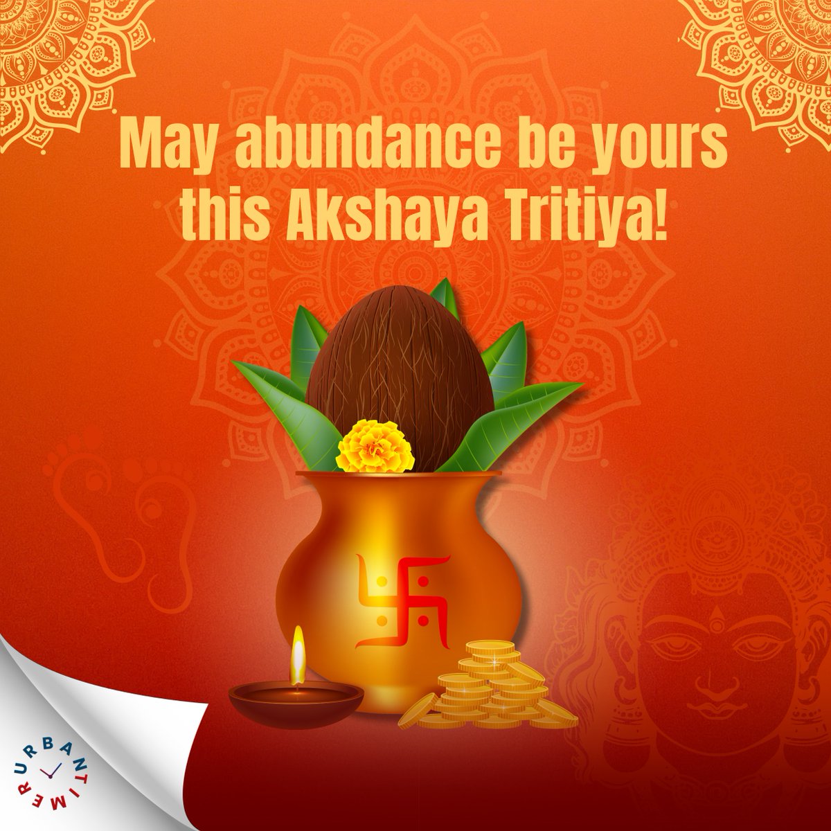 Wishing you all a prosperous and auspicious Akshaya Tritiya! May this day bring endless blessings and prosperity into your lives. ✨🌟 

#AkshayaTritiya #Prosperity #Blessings #GoodFortune #FestiveSeason