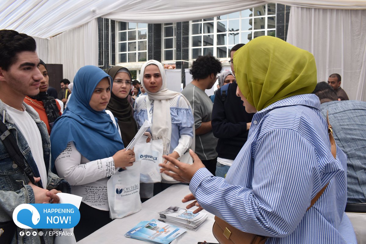 epsfalex's tweet photo. 𝐋𝐢𝐯𝐞 𝐍𝐨𝐰 🔴
Job fair Day 3
#Job_Fair
#Where_Dreams_Become_Careers
#EPSF_Alex https://t.co/XLGDSYMEMf