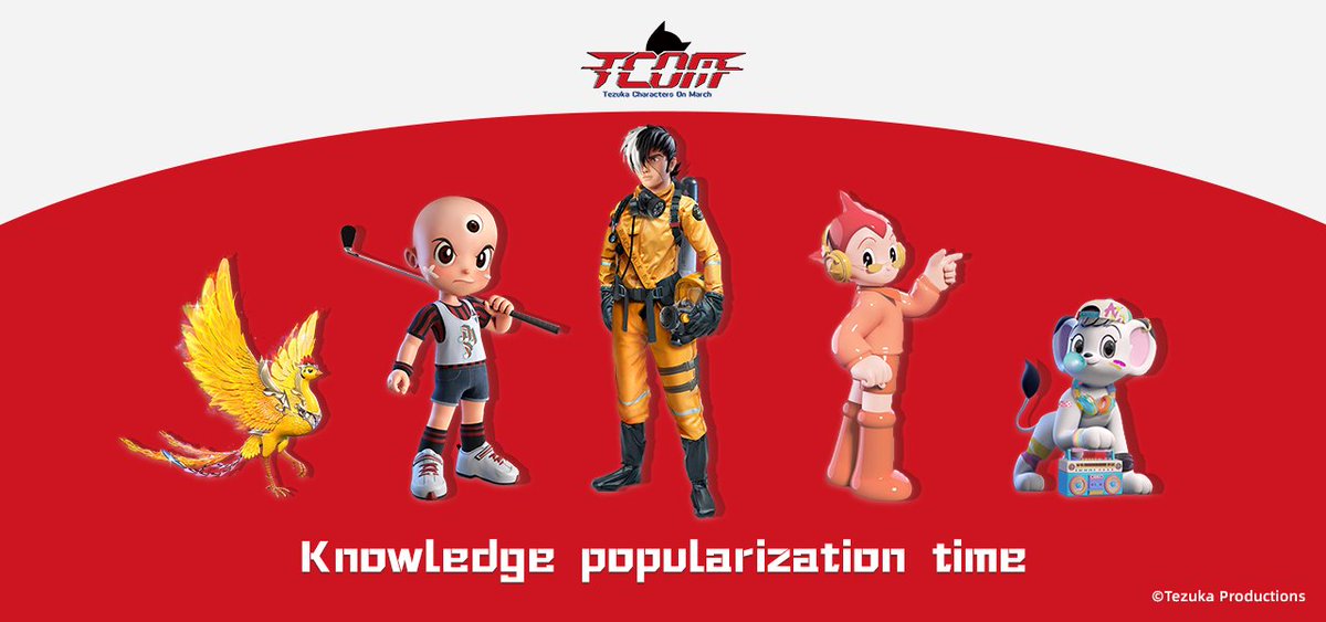 Get ready for our upcoming series on Osamu Tezuka's anime Knowledge popularization time! 🌌 

🛸 Explore his iconic characters: #AstroBoy, #BlackJack, #Leo, #Phoenix, and #ThreeEyedOne. 

Dive into their stories and discover their impact ! 🌟 #OsamuTezuka #TCOM