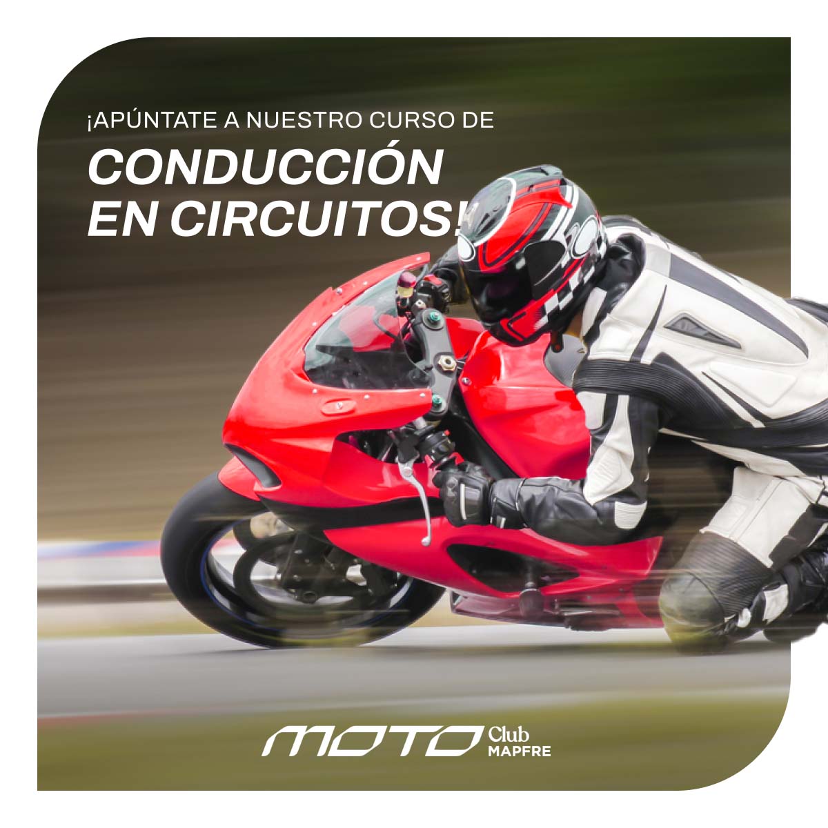 ¡Apúntate a nuestros cursos de conducción en circuitos!
Esto y muchas otras ventajas por ser miembro de MOTO #ClubMAPFRE.
Más información en esta oficina o escríbenos por mensaje privado #CuidamosLoQueTeImporta