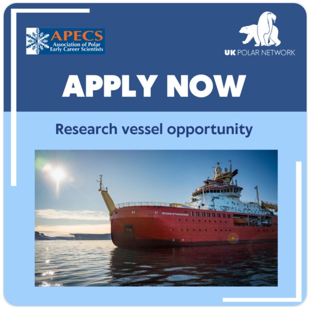 Applications are open for a networking and training event for Icelandic and UK Early Career Researchers (ECRs) onboard the RRS Sir David Attenborough (SDA)!