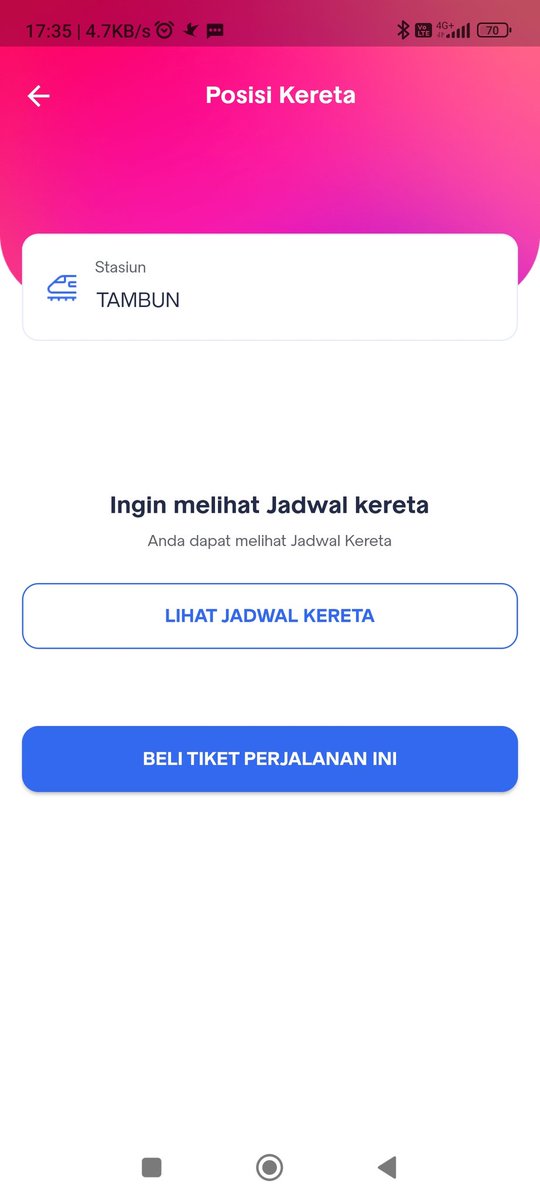 3 aplikasi karya anak bangsa tewas semua ga bisa monitor posisi KRL @CommuterLine