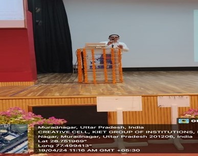 Kiet_edu's tweet image. The CS Department hosted an #expert_lecture on IP addressing on April 19, 2024. Dr. Deepak Sharma from IGDTUW, Delhi, served as the speaker for the session.
#kiet_group_of_institutions #KIETGZB #kietengineeringcollege #KIET #AKTU #AICTE #ComputerScienceEngineering #ExpertLecture