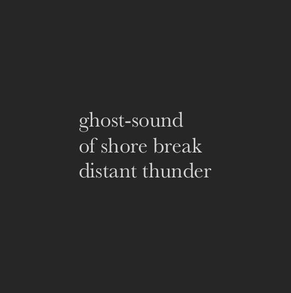 #haiku by B. L. Bruce @thepoesis B. L. Bruce is an award-winning poet, living & writing along California’s Central Coast. Her work has been widely published & anthologized.#micropoetry #poetry #ghost #spring #thunder #poetrycommunity #poetrylovers #poems #California #centralcoast