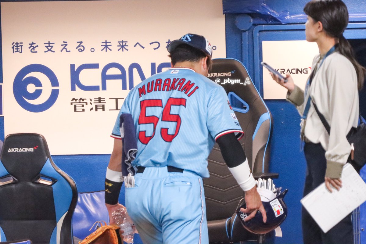 やんちゃ👦🏻🧢（載せ忘れてた）

2024.4.20 明治神宮野球場

#村上宗隆 #swallows