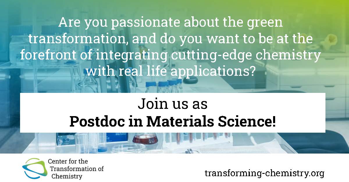 #hiring Last but not least for the week, we are looking for a Postdoc in Materials Chemistry to join our science team. Please share or apply directly 👉jobs.mpikg.mpg.de/jobposting/0fb…