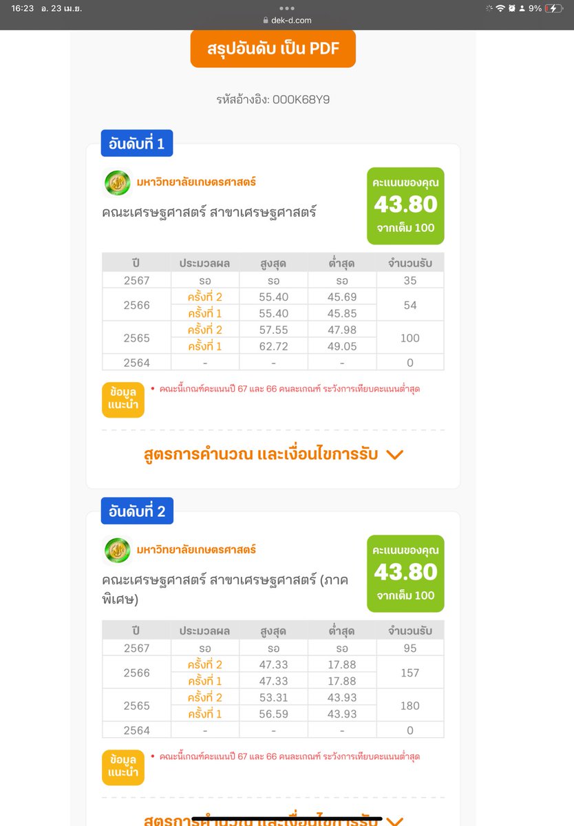 วอนทุกคนนน ช่วยเราพิจารณาหน่อยงับ ว่าคะแนนของเราพอไหวอยู่มั้ยคะ 🥹
#dek67 #Alevel67 #มก