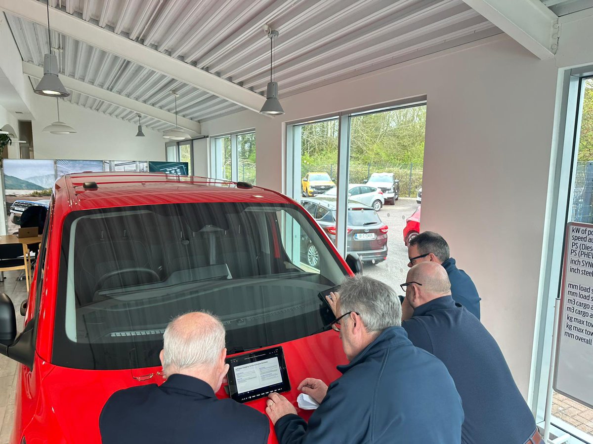 Motiv8David's tweet photo. Day 2 of Ford Pro Live in Ireland f and James Grint has reached Macroom. Another interactive day with the new Ford Custom. @KelleherMacroom #FordProLive https://t.co/4of0Vrn5pV