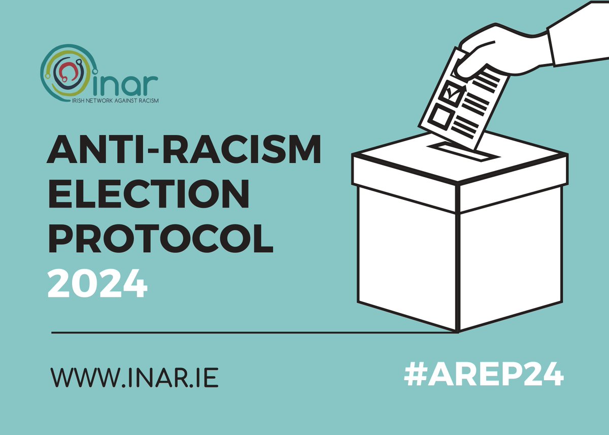 We are looking forward to welcoming local candidates and politicians to sign the Anti-Racism Election Protocol this afternoon 2-4pm at our office in O'Connell Street. #AREP24 #LocalElections2024