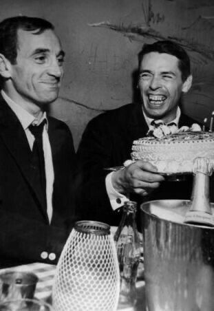 Aznavour et Brel