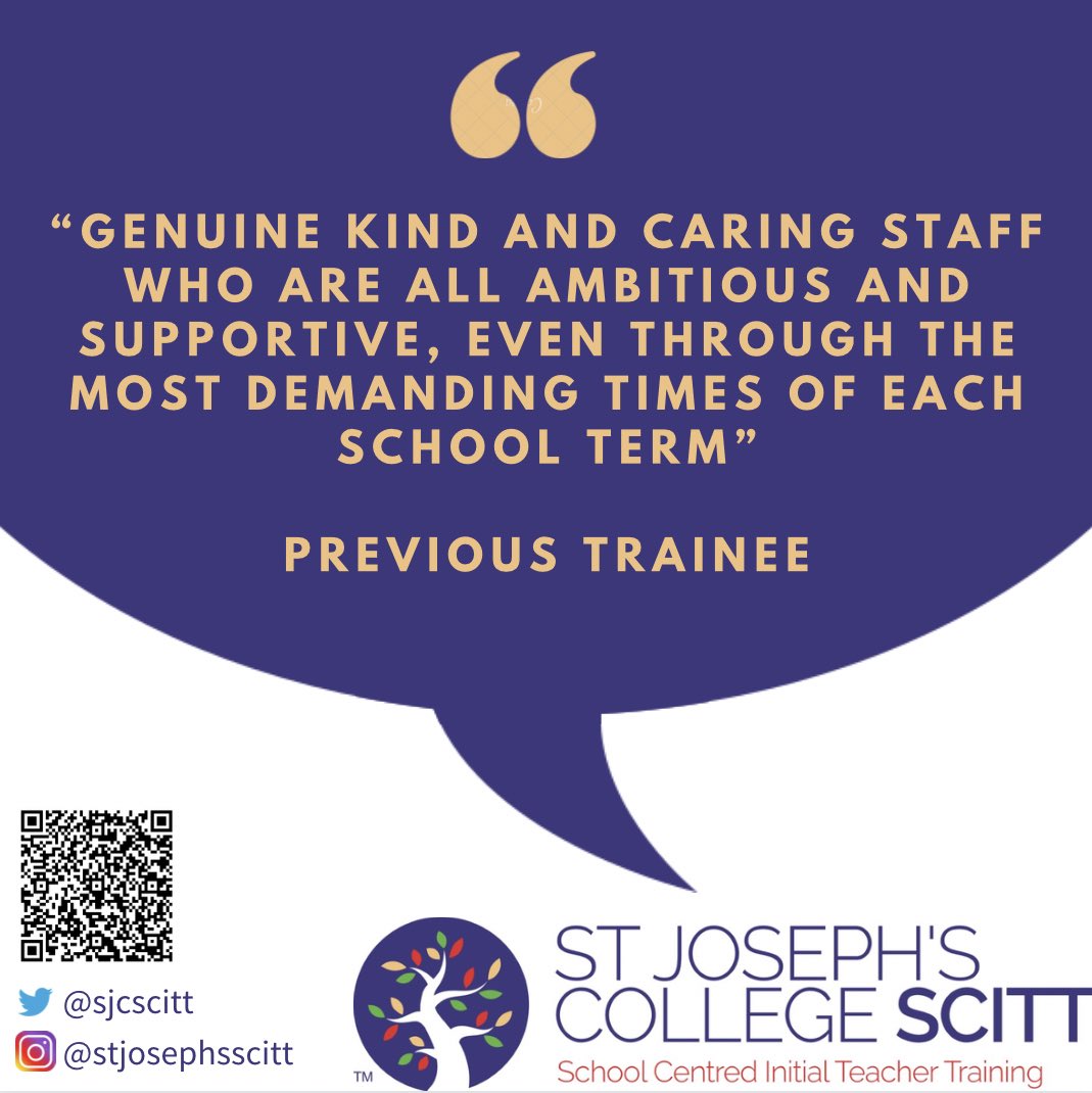 ☺️Feedback from one of our previous trainees! Our staff really do go above and beyond to make sure our trainees receive the best possible support throughout their training, through regular mentor meetings and our fabulous pastoral team✨

#traintoteach #getintoteaching