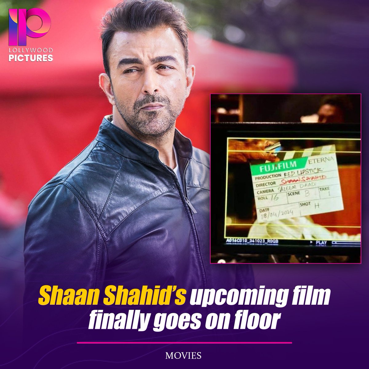 #Exclusive #ShaanShahid is coming back on the big screen with a bang! 🔥 Started shooting for his next movie, and one of the top actresses is joining him as the female lead. Stay tuned for the details. #LollywoodPictures #PakistaniCinema
