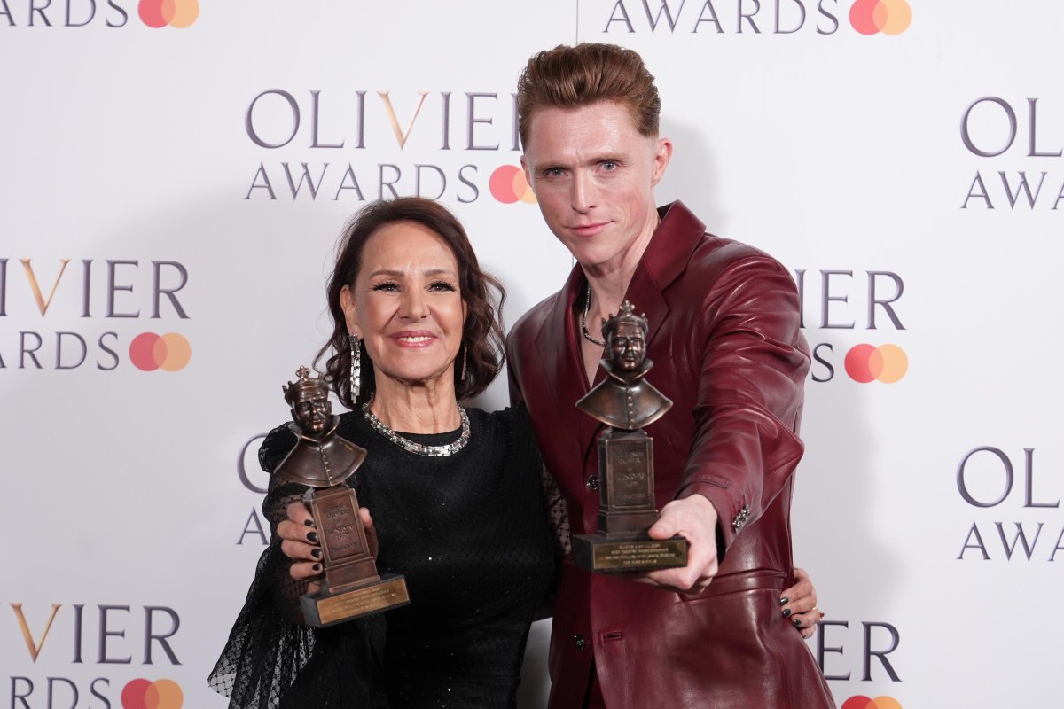 🥳Such amazing news that FuzzyLogic alumni @JamesCousinsco has won an Olivier Award for Best Choreography alongside @arlenephillips DBE for Guys and Dolls!⁠ 🏅🕺💃🪩 ⁠ Zoie said: “James’s talent for dance and choreography was  very evident at a young age. He has such a
