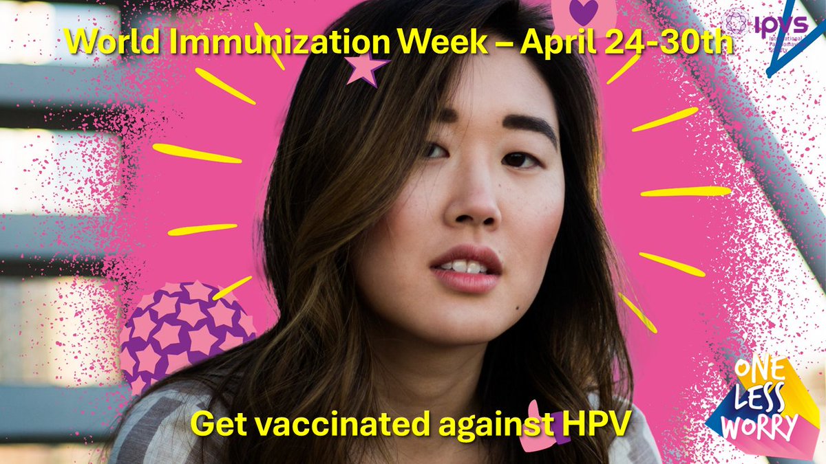 The HPV vaccine protects against developing 6 known types of cancer. What type of #cancer is caused by HPV? Find out bit.ly/4dnGjwb. Get vaccinated. #OneLessWorry #WorldImmunizationWeek #HPV #HPVVaccines #PublicHealth