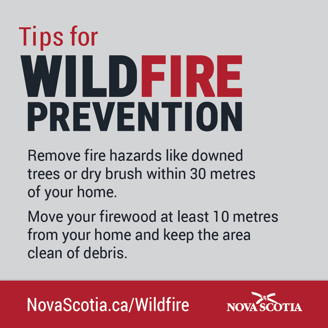 The burn ban map is updated everyday at 2pm. Check before you burn and know your municipal bylaws! Novascotia.ca/burnsafe/