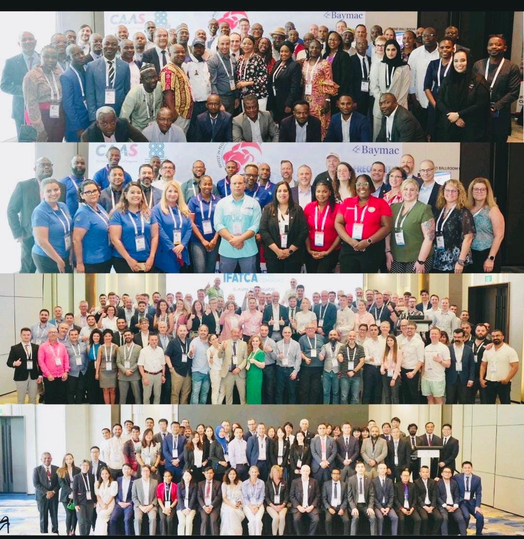KenyanATC's tweet photo. The 63rd IFATCA Annual Conference was held in Singapore at the Grand Copthorne Hotel from the 15th to the 19th of April, 2024. The conference carried a theme of profound significance, "Invest in People: The Future of ATM." 
#oneskyonevoice #IFATCA2024 #safeskies #IFATCA https://t.co/OxNs867D53