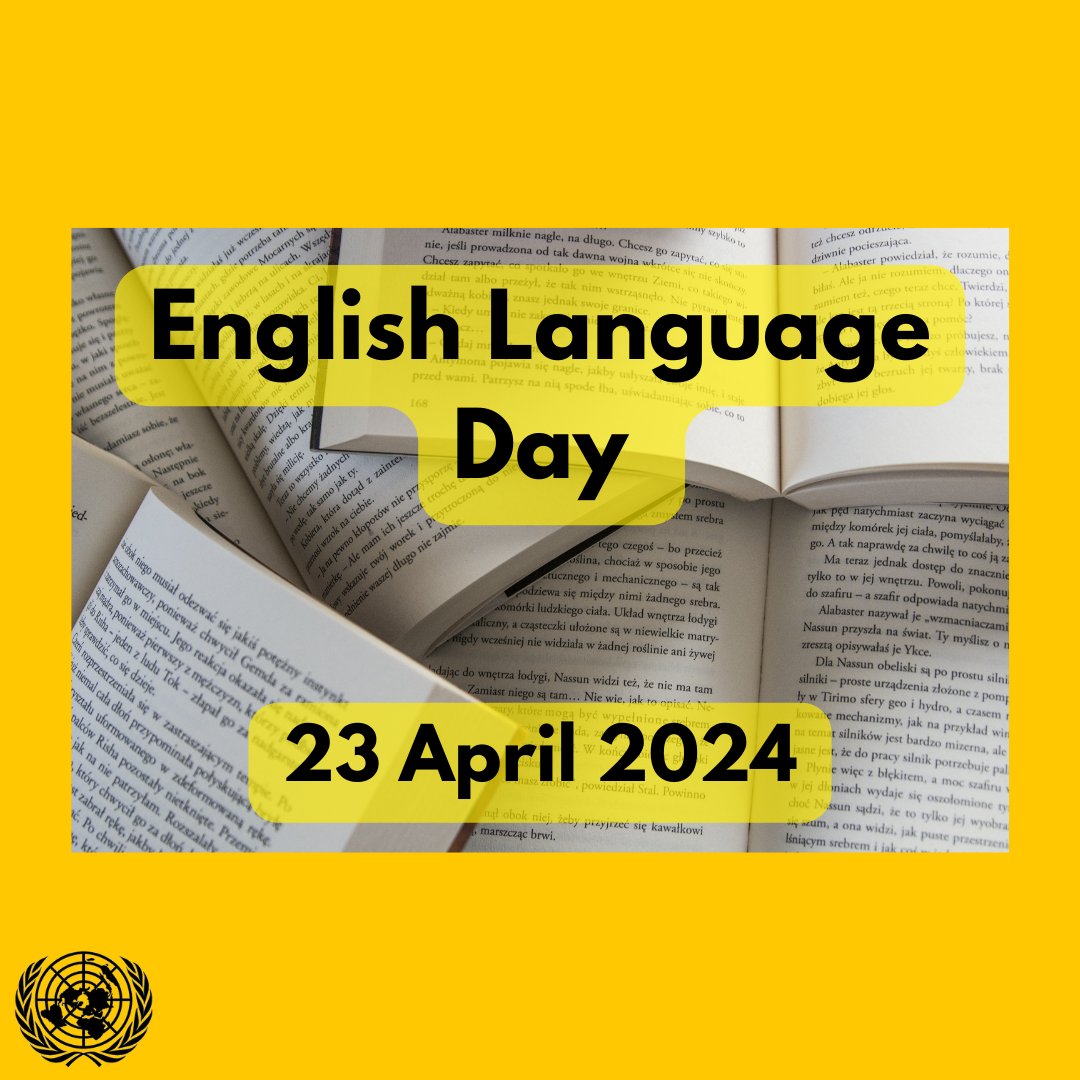🗣️ It’s #EnglishLanguageDay! Our English word of the day is 'Hippopotomonstrosesquippedaliophobia', ironically meaning a fear of long words 😱 👉un.org/en/observances…